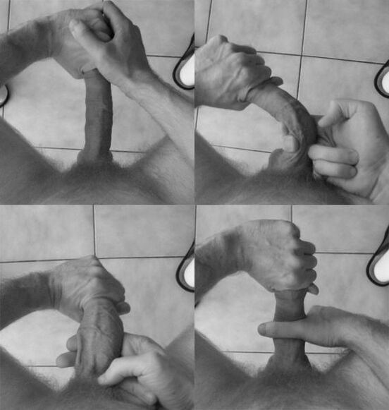Penis bending to increase the size of the organ