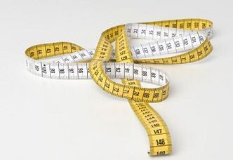 tape measure for measuring penis after augmentation with soda